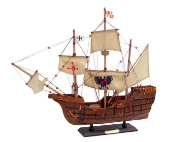 Wooden Santa Maria Limited Tall Model Ship 20