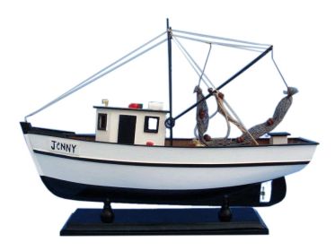 Wooden Forrest Gump - Jenny Model Shrimp Boat 16