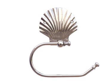 Chrome Seashell Hand Towel Holder 10