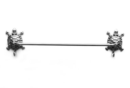 Chrome Turtle Bath Towel Holder 28