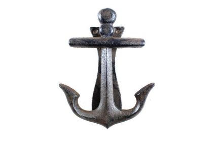 Cast Iron Decorative Anchor Door Knocker 6