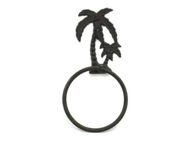 Cast Iron Palm Tree Towel Holder 9