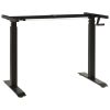 Stand Up Desk Frame Black Powder-coated carbon steel