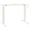 Stand Up Desk Frame White Carbon steel Adjustable