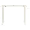 Stand Up Desk Frame White Carbon steel Adjustable