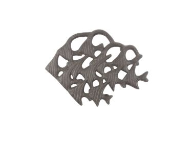 Cast Iron School of Fish Kitchen Trivet 6.5
