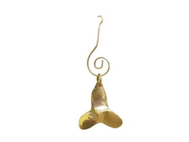 Solid Brass Decorative Titanic Propeller Christmas Ornament 4