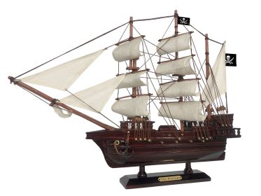 Wooden Calico Jack's The William White Sails Pirate Ship Model 20